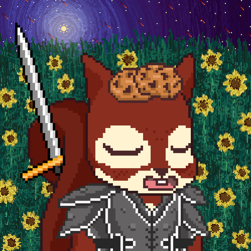 Pixel Squirrels #150